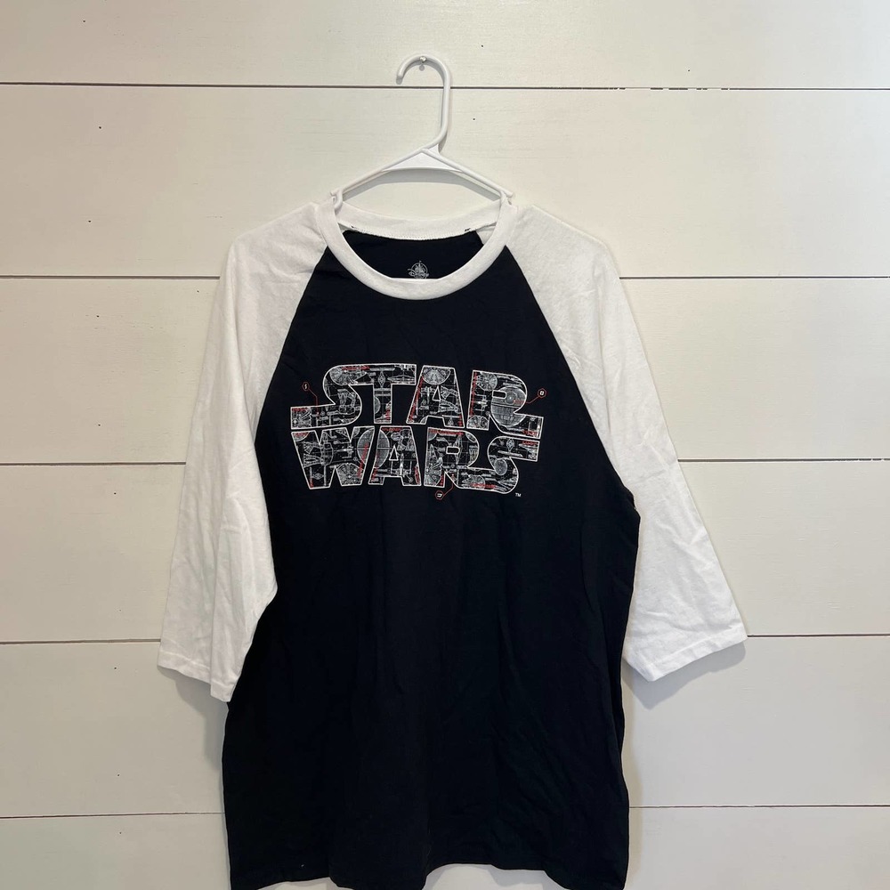 NWOT Disney Parks‎ Star Wars Raglan T-Shirt sz Large